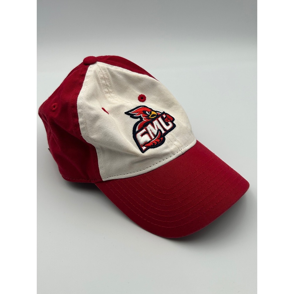 Legacy SMU Saint Mary's University Cardinals Hat Red Cream Adjustable Strapback